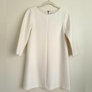 Alice and Olivia White Long sleeve Dress